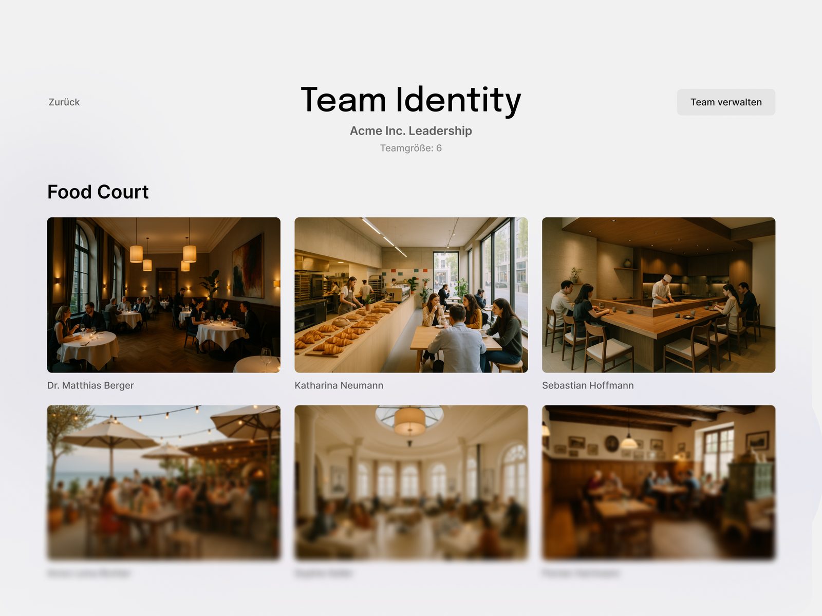 Team Identity Format